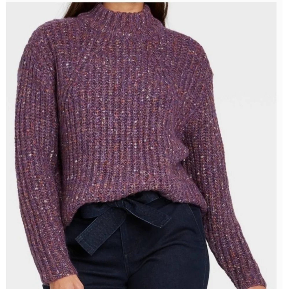 A New Day mock turtleneck pullover sweater